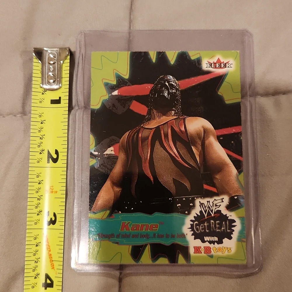 KANE - 2001 Fleer -  WWF Get Real With KB - TRADING CARD